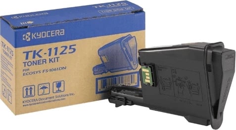 Toner, Kyocera TK-1125 / 1T02M70NL1, rendiment 2100 faqe, standard, e zezë