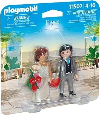 Set figura, Playmobil, 71507 Young Couple, 11 pjesë, plastikë, Duo Pack