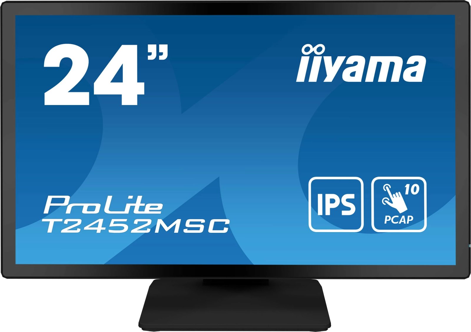 Monitor iiyama ProLite T2452MSC-B1, 60.5 cm (23.8"), 1920 x 1080 pixels, Full HD, LCD, 14 ms, i zi