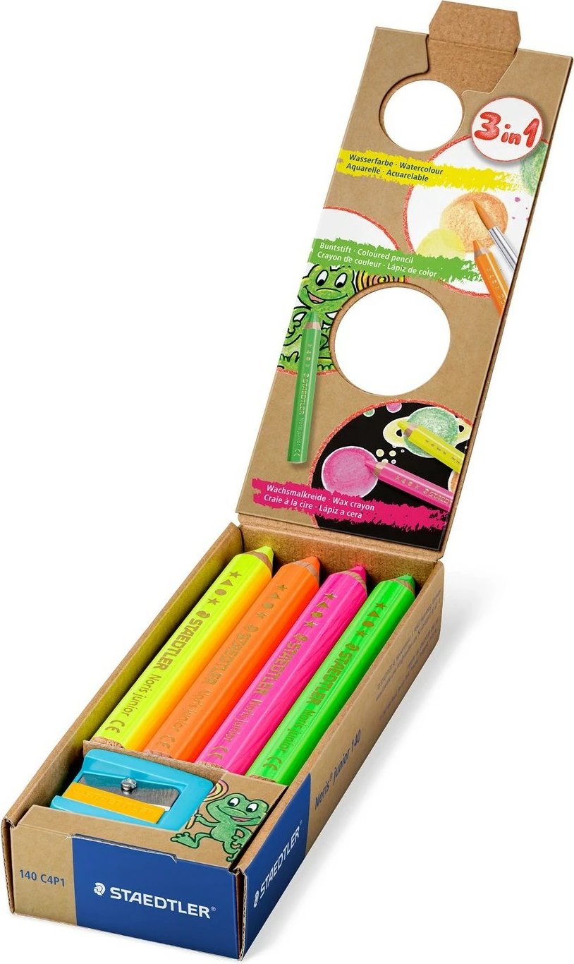 Set markerë STAEDTLER 140 C4P1, 4 ngjyra, soft, multikolor