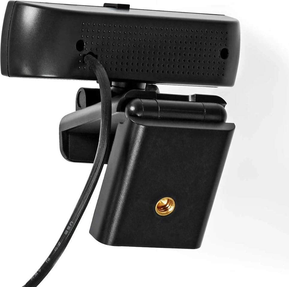 Webcam Nedis WCAM120BK, 8.3 MP, 4K, USB 2.0, E zezë
