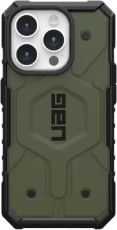 Mbështjellës UAG Pathfinder MagSafe për iPhone 15 Pro, i gjelbër