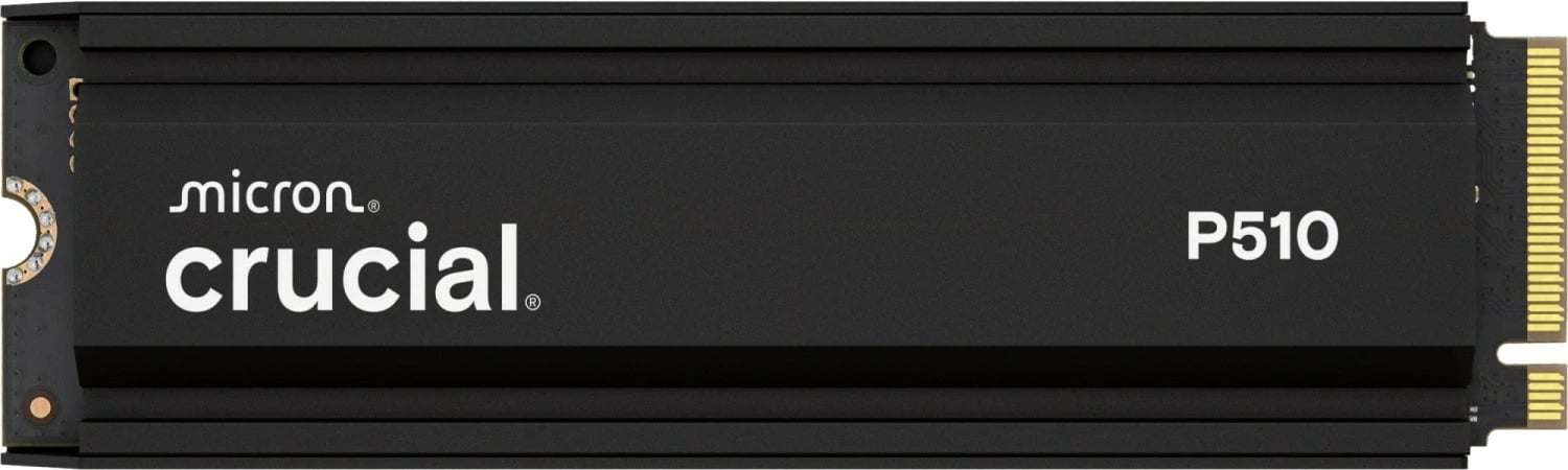 SSD Crucial P510 Radiator 1TB, M.2 2280, PCIe 5.0, i zi