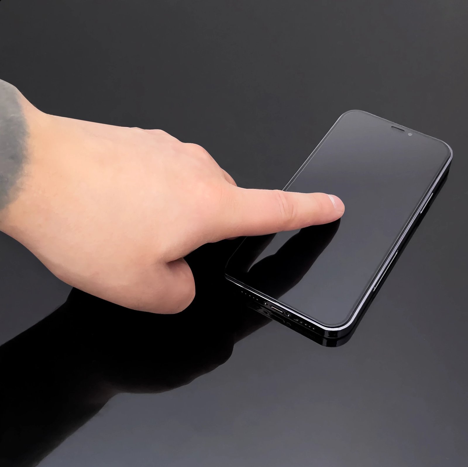 Xham i temperuar Wozinsky Full Glue për Xiaomi 13, i zi