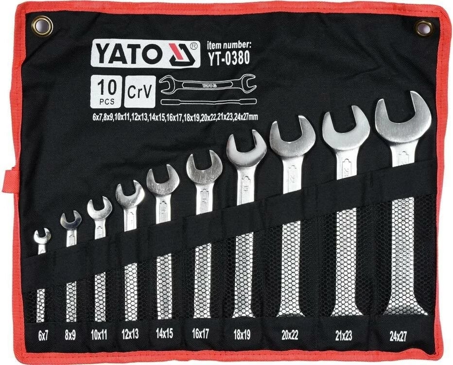 Çelësa Yato YT-0380, set 10 copë