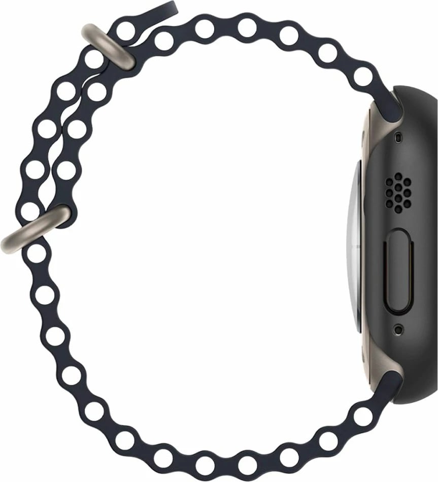 Mbështjellës Spigen Thin Fit për Apple Watch Ultra 49mm, Zi