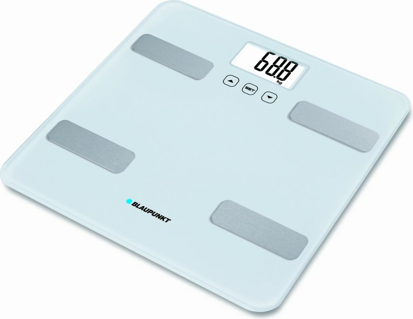 Peshore personale Blaupunkt BSM501 me matje të indeve, inox, e bardhë