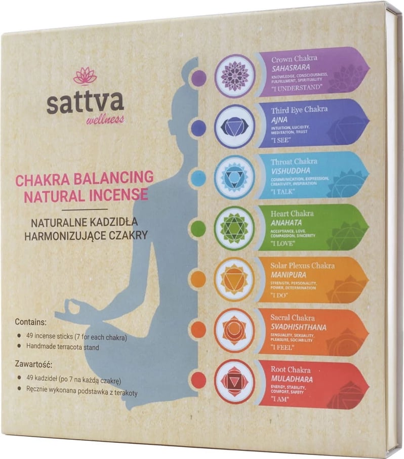 Kallam tymi natyral Sattva Chakra Balancing, 49 copë