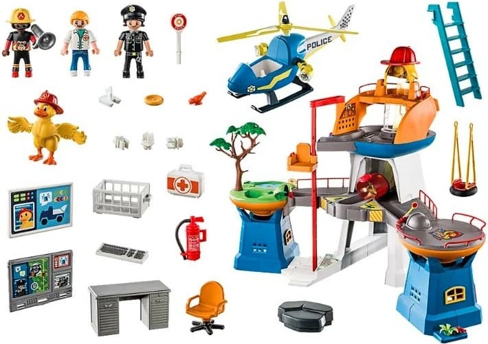Set lodrash Playmobil Duck on Call 70910, 119 pjesë