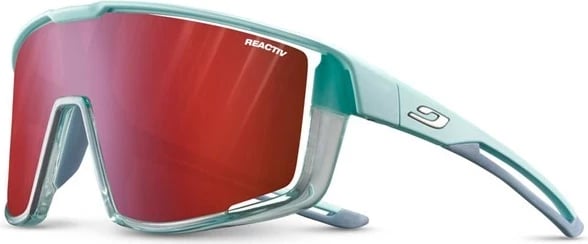 Syze sportive Julbo Fury Reactiv 0-3 HC, kaltër me lente të kuqe