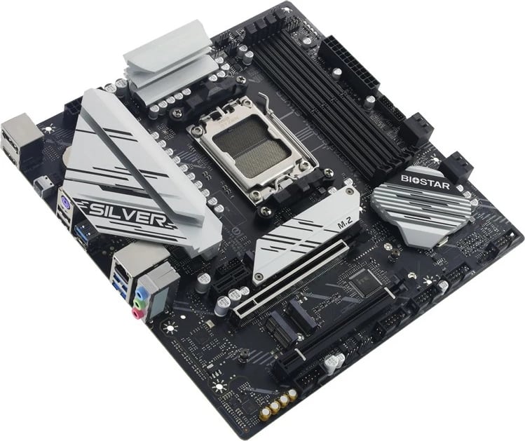 Pllakë amë Biostar B650M-SILVER, AMD, Socket AM5, DDR5, 192 GB