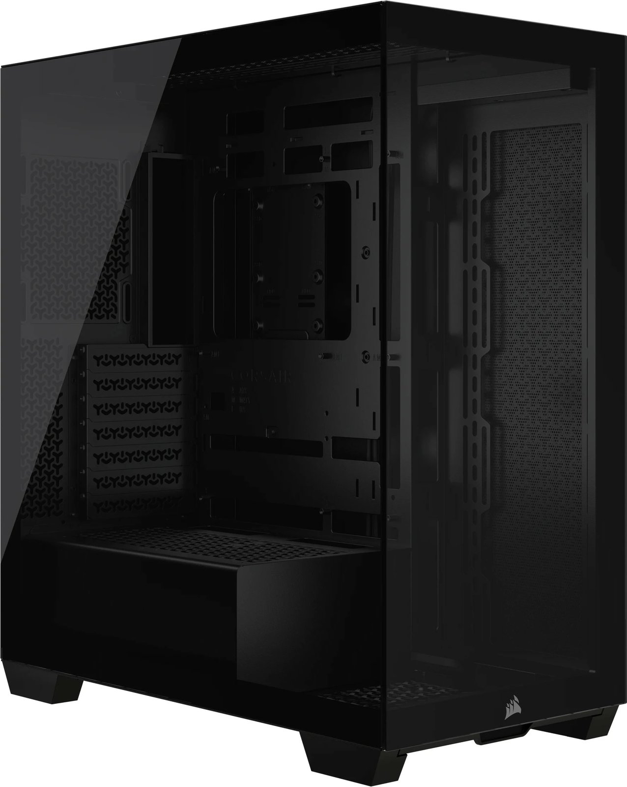 Kasë Corsair 3500X Midi Tower ATX, e zezë