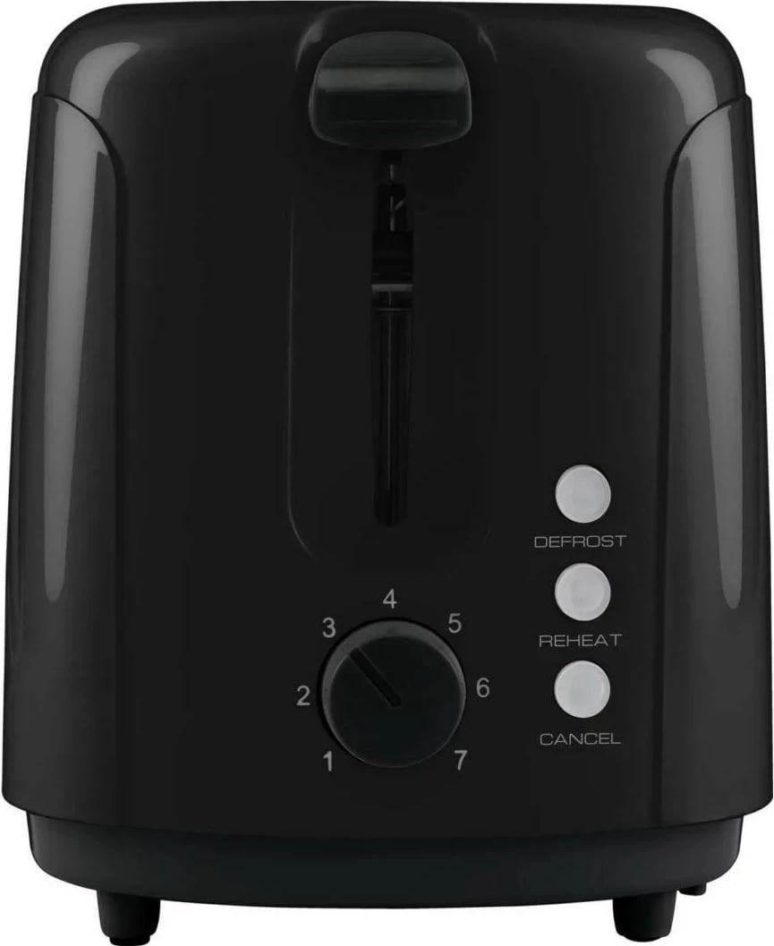 Toster Amica TD101, 2 vende, 7 nivele pjekje, plastikë, i zi