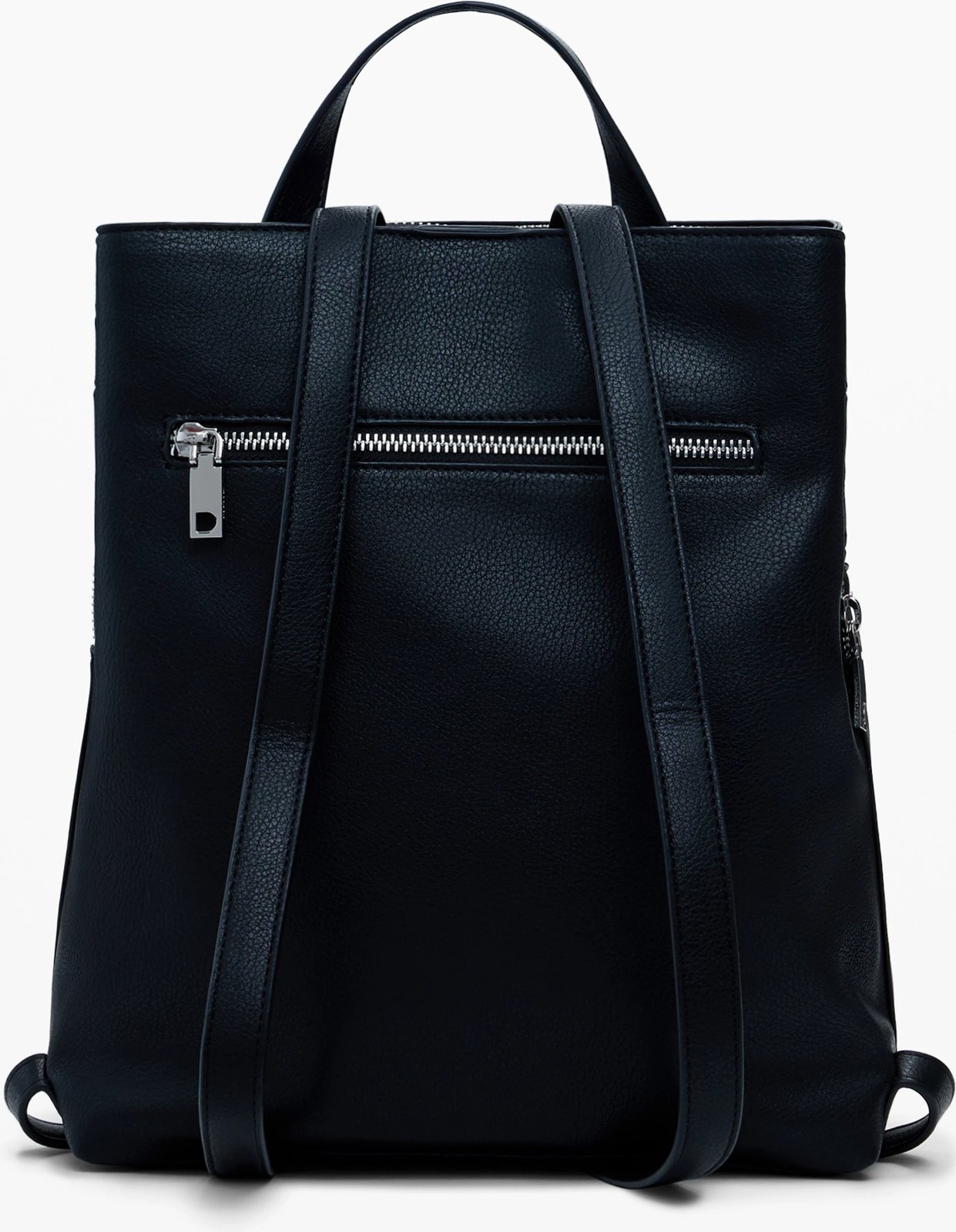 Shpinore DESIGUAL Yankee Metal Patch Sumy Mini Backpack femra e zezë