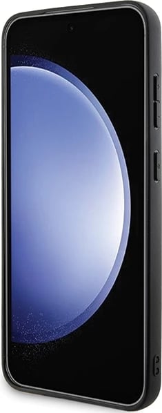 Mbështjellës Ferrari Carbon Stitched Bottom për Samsung Galaxy S24+, i zi