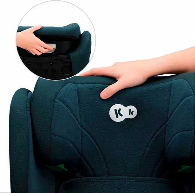 Ulëse makine për fëmijë Kinderkraft JUNIOR FIX 2 i-Size, 100-150 cm, Harbor Blue