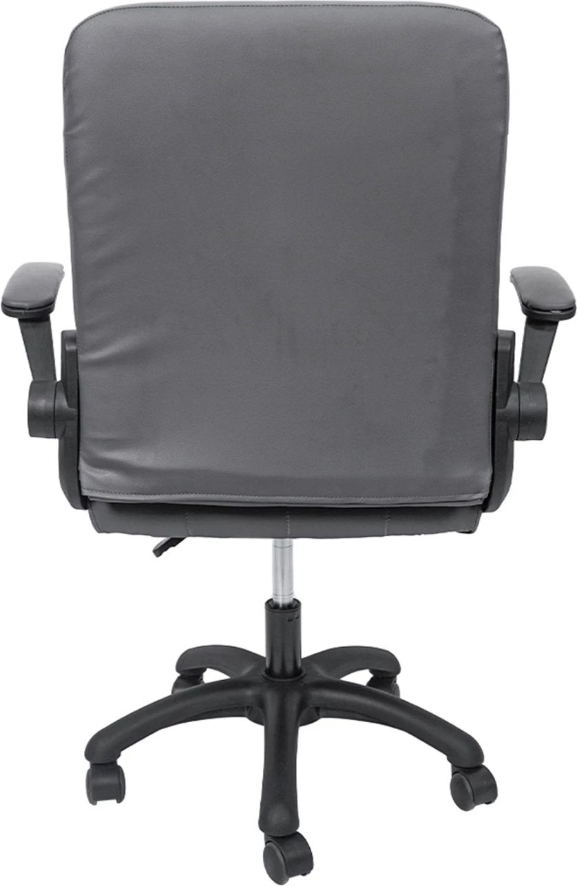 Karrige zyre PORTIMA FH1197.03, ngjyrë gri, PVC, kornizë dhe bazë najloni, 69x53x98H cm
