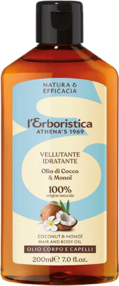 Vaj për trup dhe flokë L'Erboristica për femra, 200ml