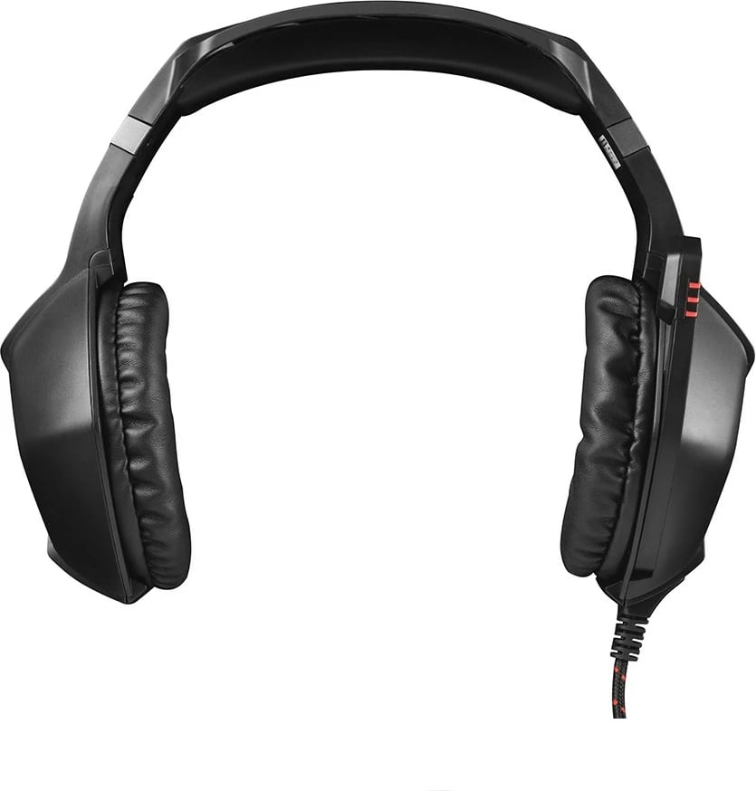 Kufje gaming MODECOM Volcano MC-839 Sword me mikrofon, LED, të zeza