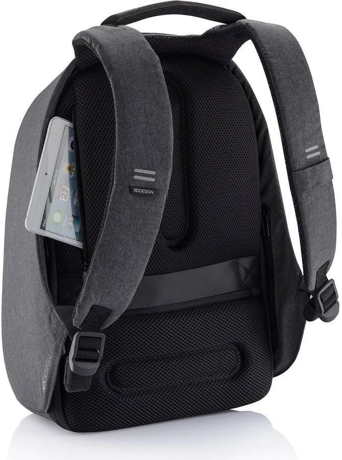 Çantë shpine anti-vjedhje XD DESIGN BOBBY HERO XL, 20L, për laptop 17", e zezë