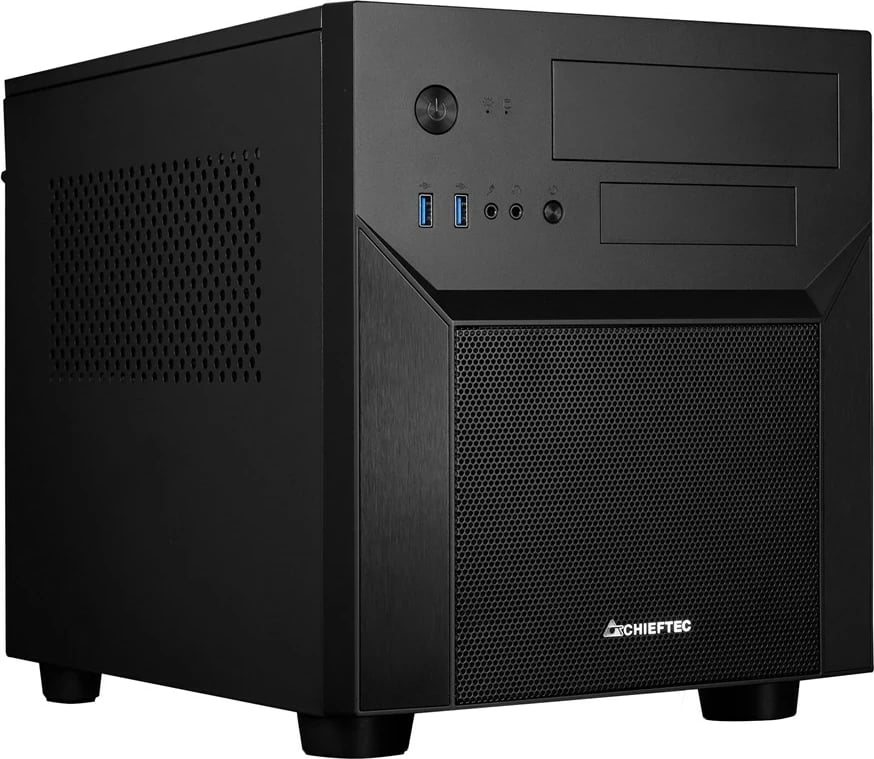 Kasë Chieftec CI-02B-OP, Cube, E zezë