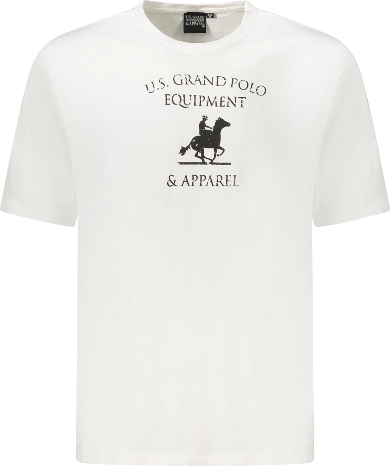 Maicë për meshkuj U.S. GRAND POLO, e bardhë