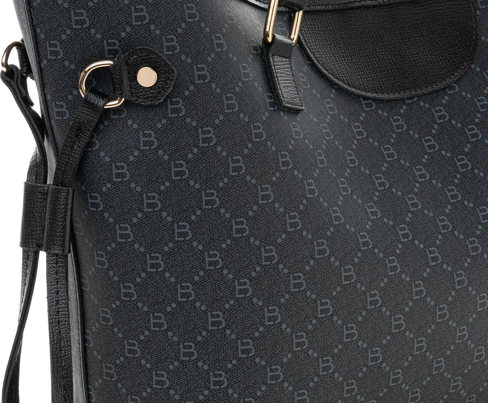 Çantë tote Lucky Bees, 355 v2, e zezë, gri