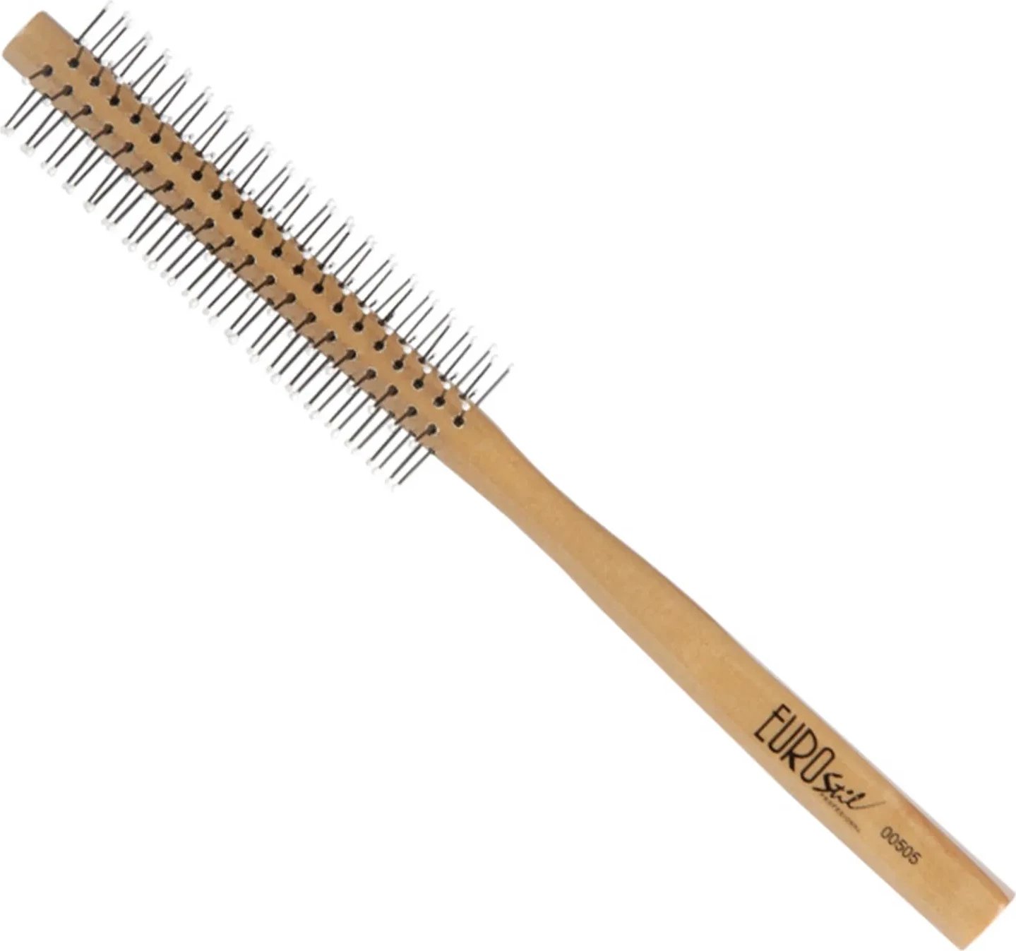 Furçë stilimi flokësh Eurostil Circular Madera Nylon Bola 9mm unisex 1 copë