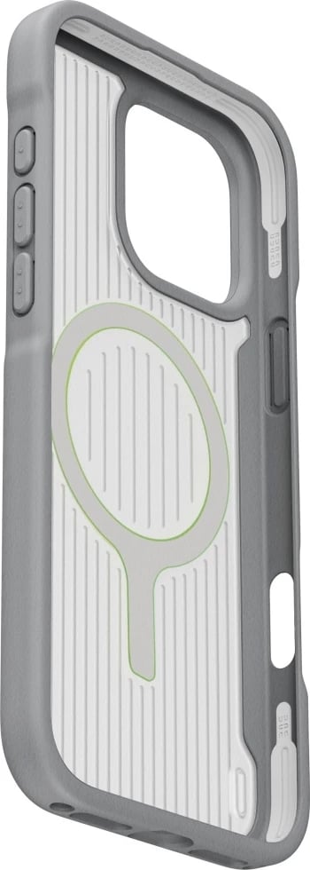 Mbështjellës UNIQ Combat Active Magclick për iPhone 16 Pro, Gri