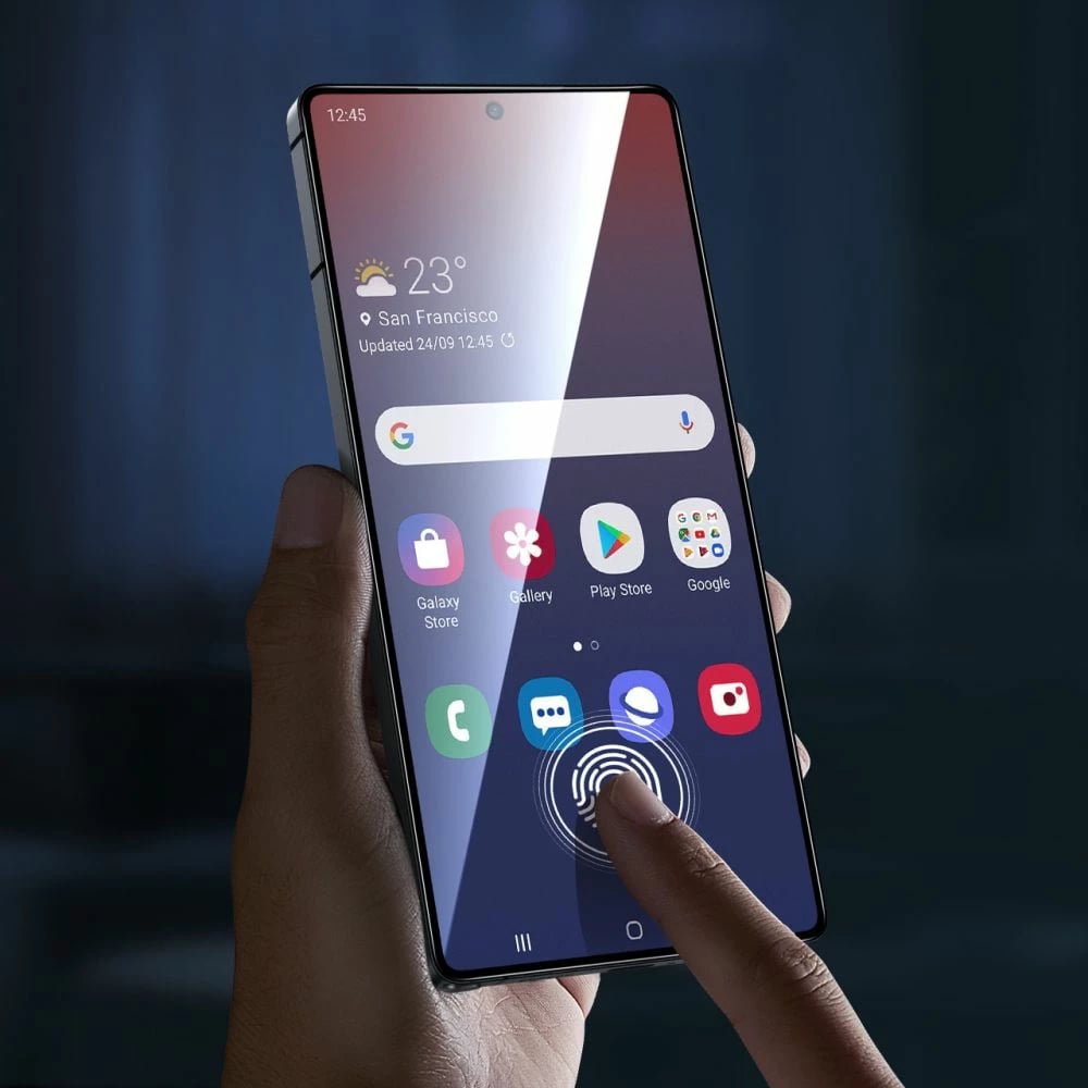 Xham privatësie i temperuar ESR për Samsung Galaxy S25 Ultra, me kornizë instalimi