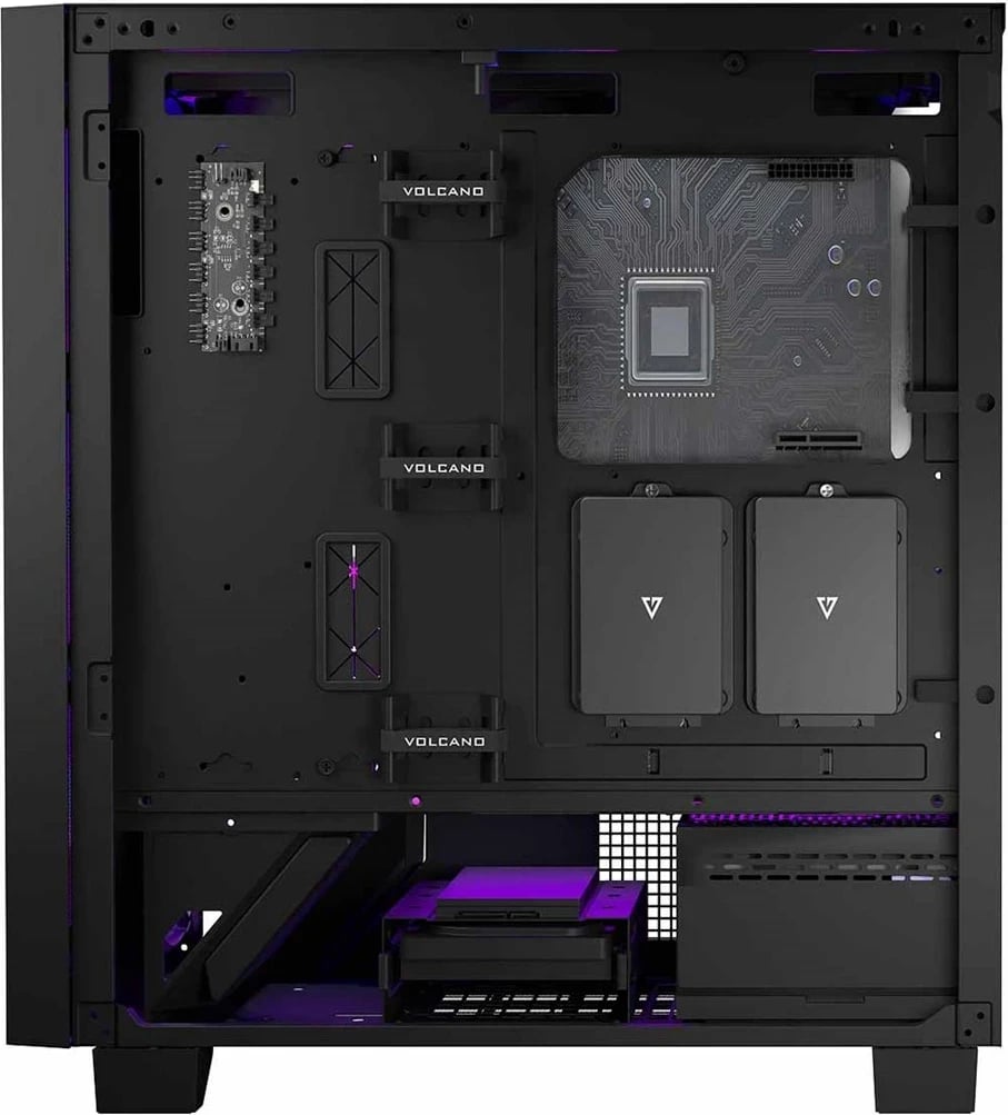 Kasë MODECOM VOLCANO PERUN APEX ARGB MIDI Black