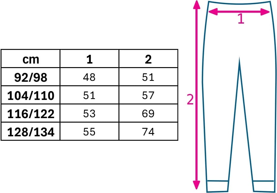 Leggins fëmijësh, New Baby, Kindergarten, pambuk 95% elastan 5%, madhësi 104/110, rozë e hapët