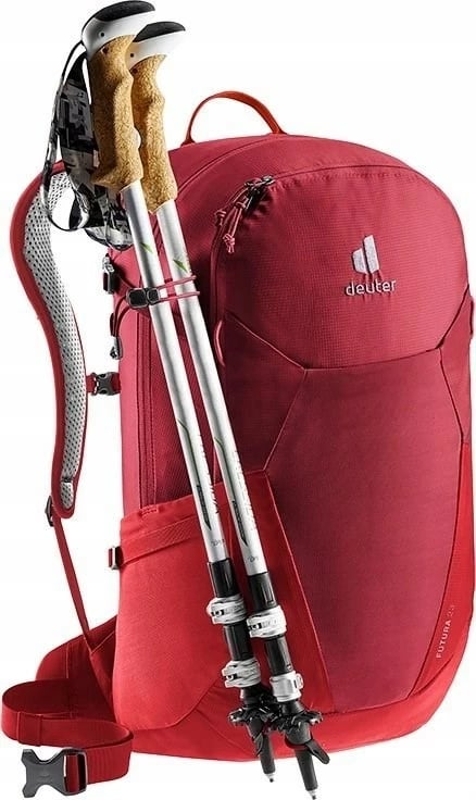 Çantë shpine Deuter Futura 23 për hiking, e kuqe