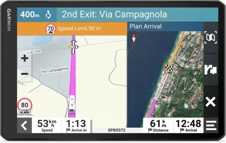 Navigacion Garmin 1095, 32 GB, Ekran 10.1", i zi