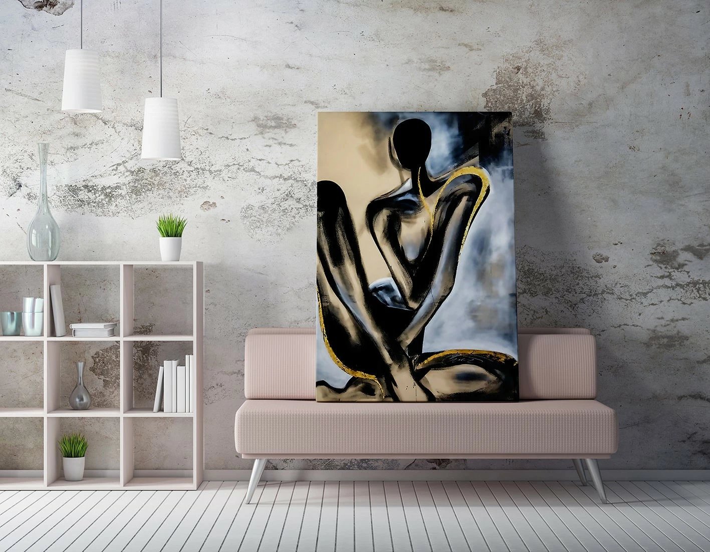Pikturë dekorative në kanavacë Wallity, WY210, 50x70cm