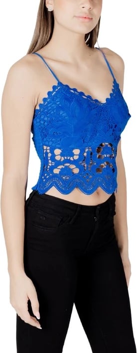 Morgan De Toi top për femra, blu