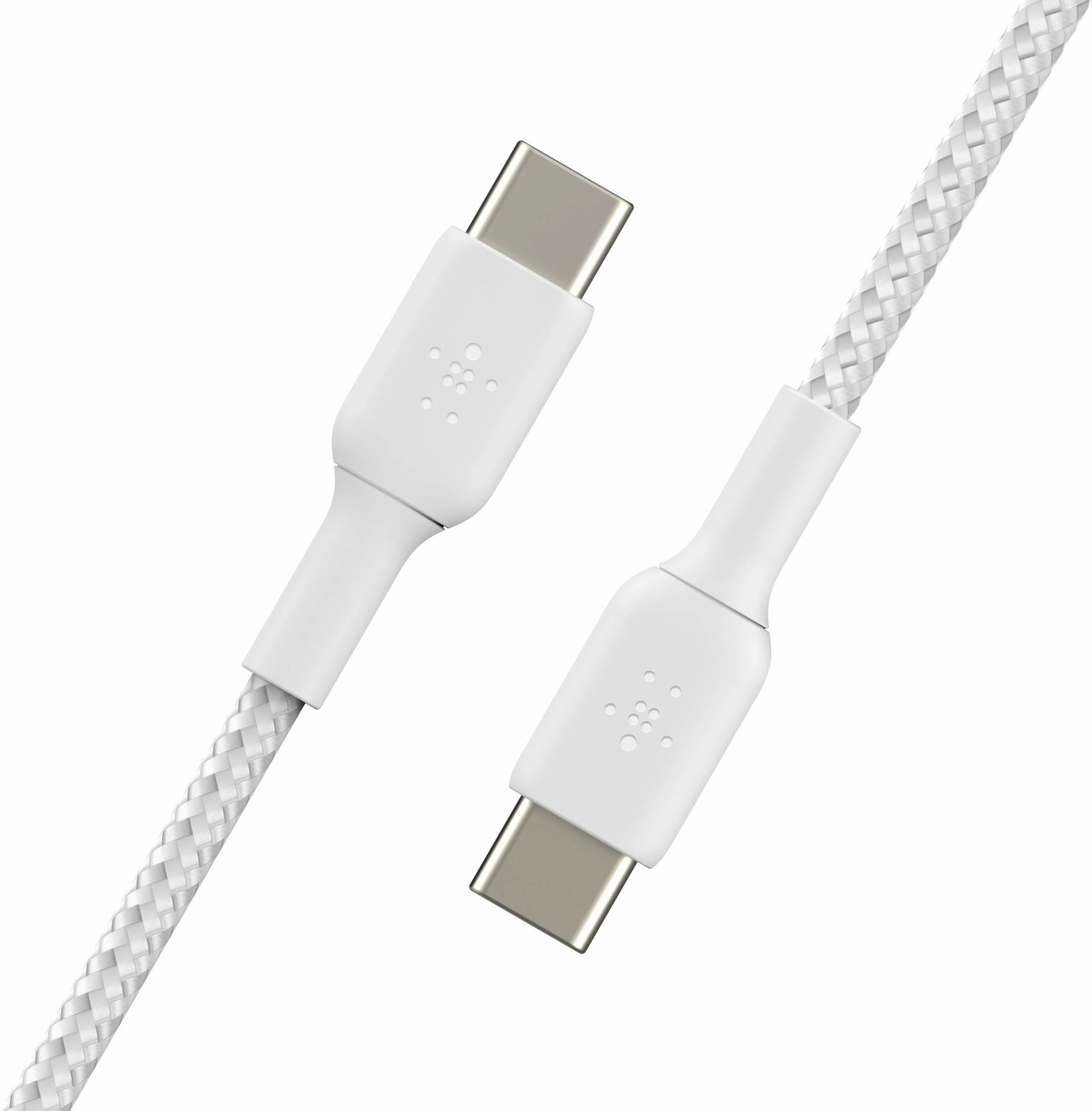 Kabllo USB-C Belkin CAB004BT1MWH2PK, 1 m, e bardhë
