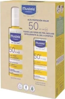 Spray për diell Mustela Sun Spray 50+ set 2 copë, 200ml