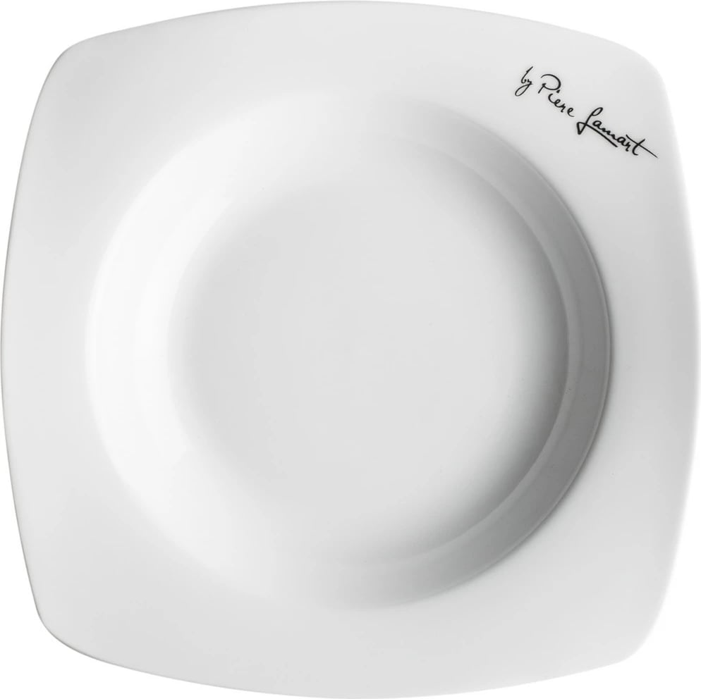 Set pjatash Lamart LT9002, porcelan, 6 copë, Bardhë