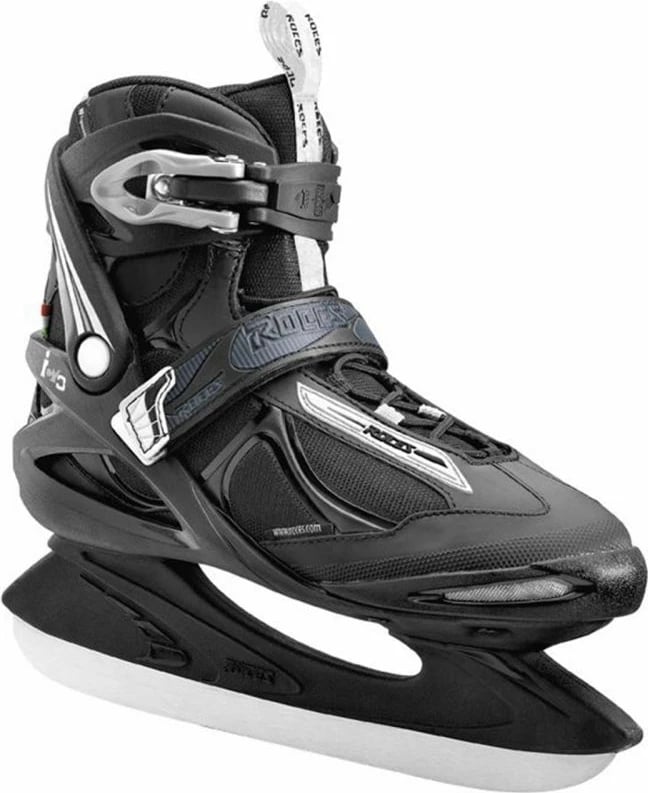 Patinat e hokejit për meshkuj Roces, të bardha dhe të zeza