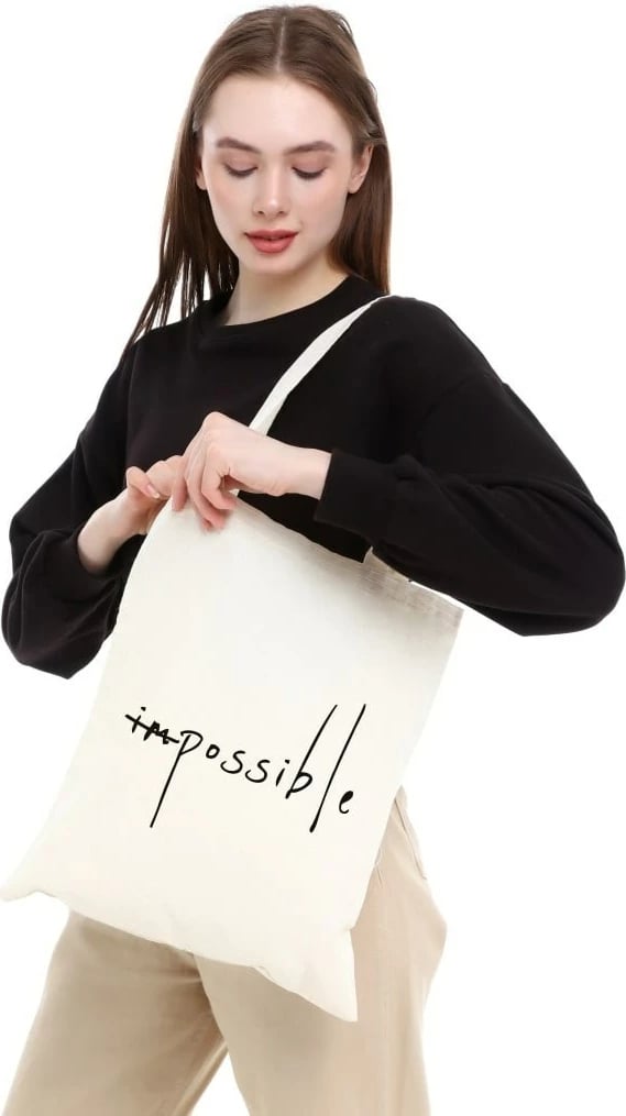 Çantë Tote Zoozie Bags, krem, 0380