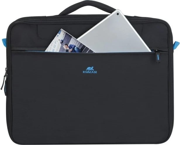 Çantë RivaCase Messenger RC8087, 16", E zezë