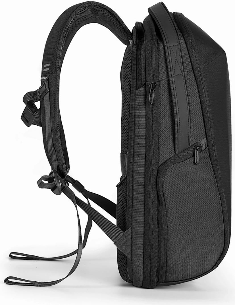 Çantë shpine XD DESIGN Bizz Backpack P705.931, 18-25L, për laptop 16", e zezë