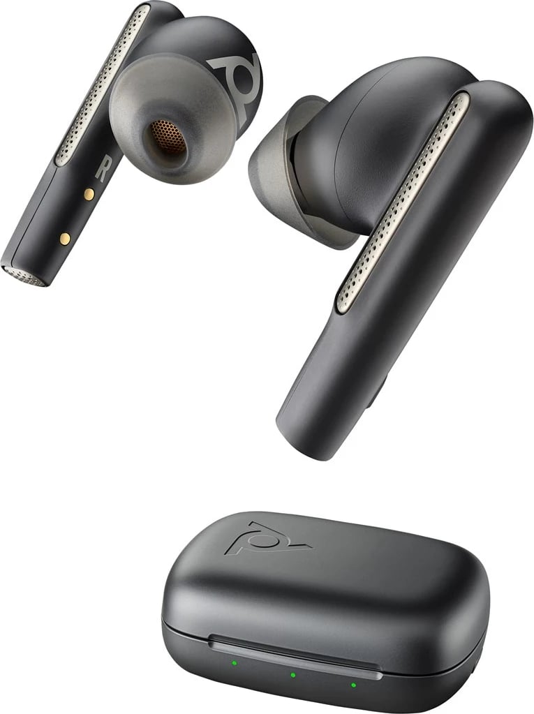 Kufje POLY Voyager Free 60 UC me BT700 USB-C Adapter dhe kuti karikimi, të zeza