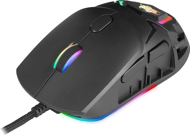 Maus Tracer GameZone NEON USB, RGB, 12400 dpi, i zi
