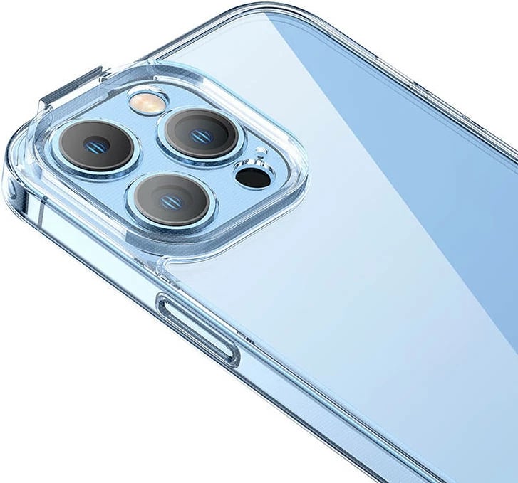 Mbështjellës Baseus SuperCeramic me xham të temperuar për iPhone 14 Plus, transparent, set