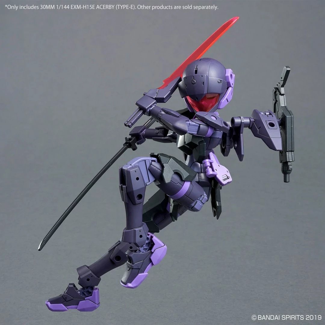 Model plastik Bandai 30MM EXM-H15E Acerby Type-E, 1/144