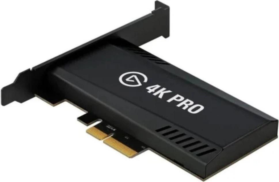 Kartë kapjeje video, Elgato, Game Capture 4K Pro 10GBK9901, 4K, PCIe, e zezë