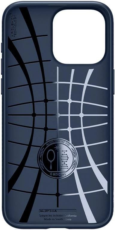 Mbështjellës Spigen Liquid Air për iPhone 15 Pro Max, Blu