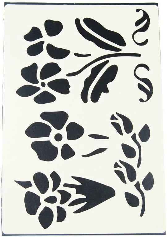 Stencil NEXT me trëndafil, A4